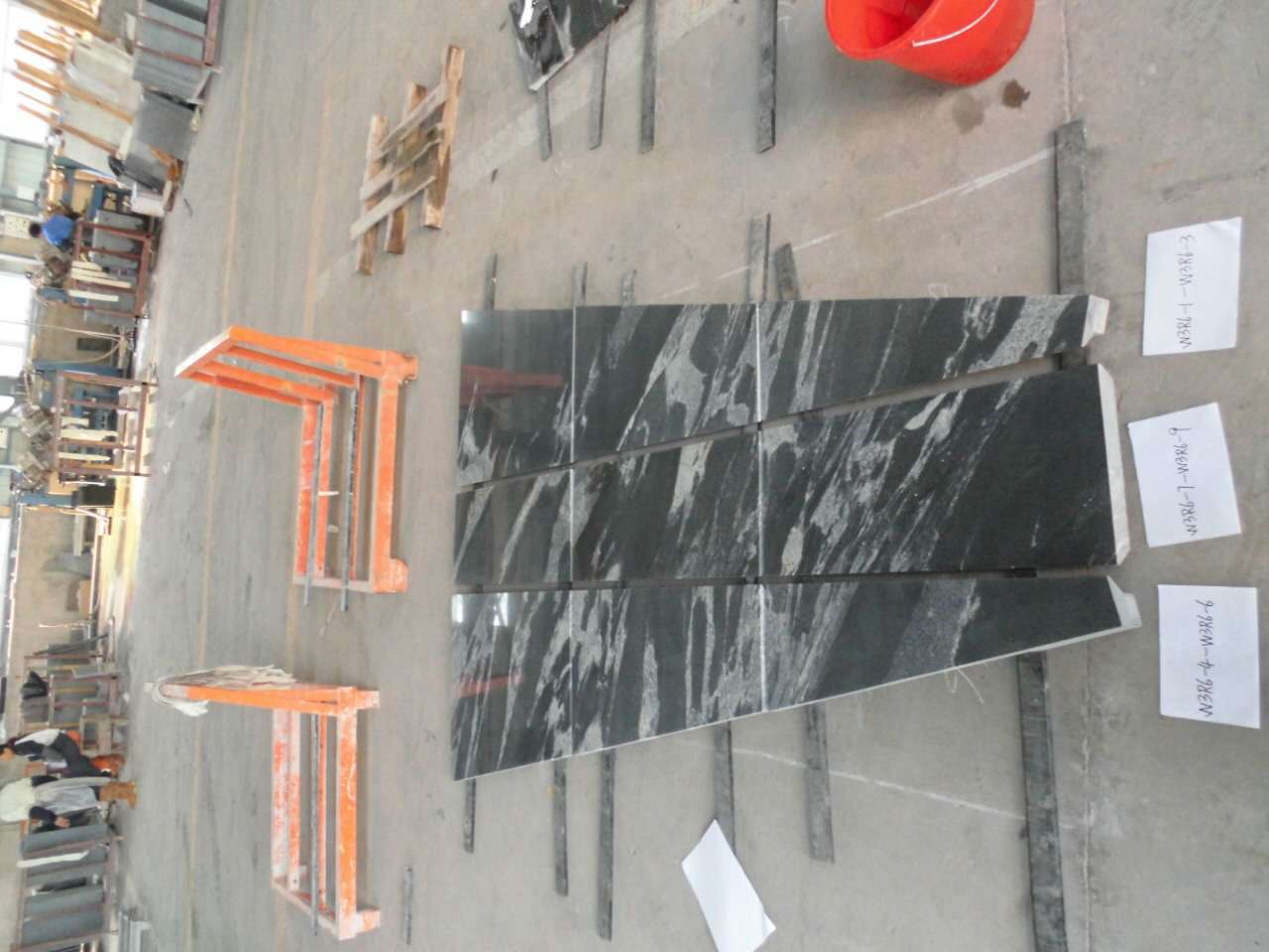 Virginia Black Granite Polished