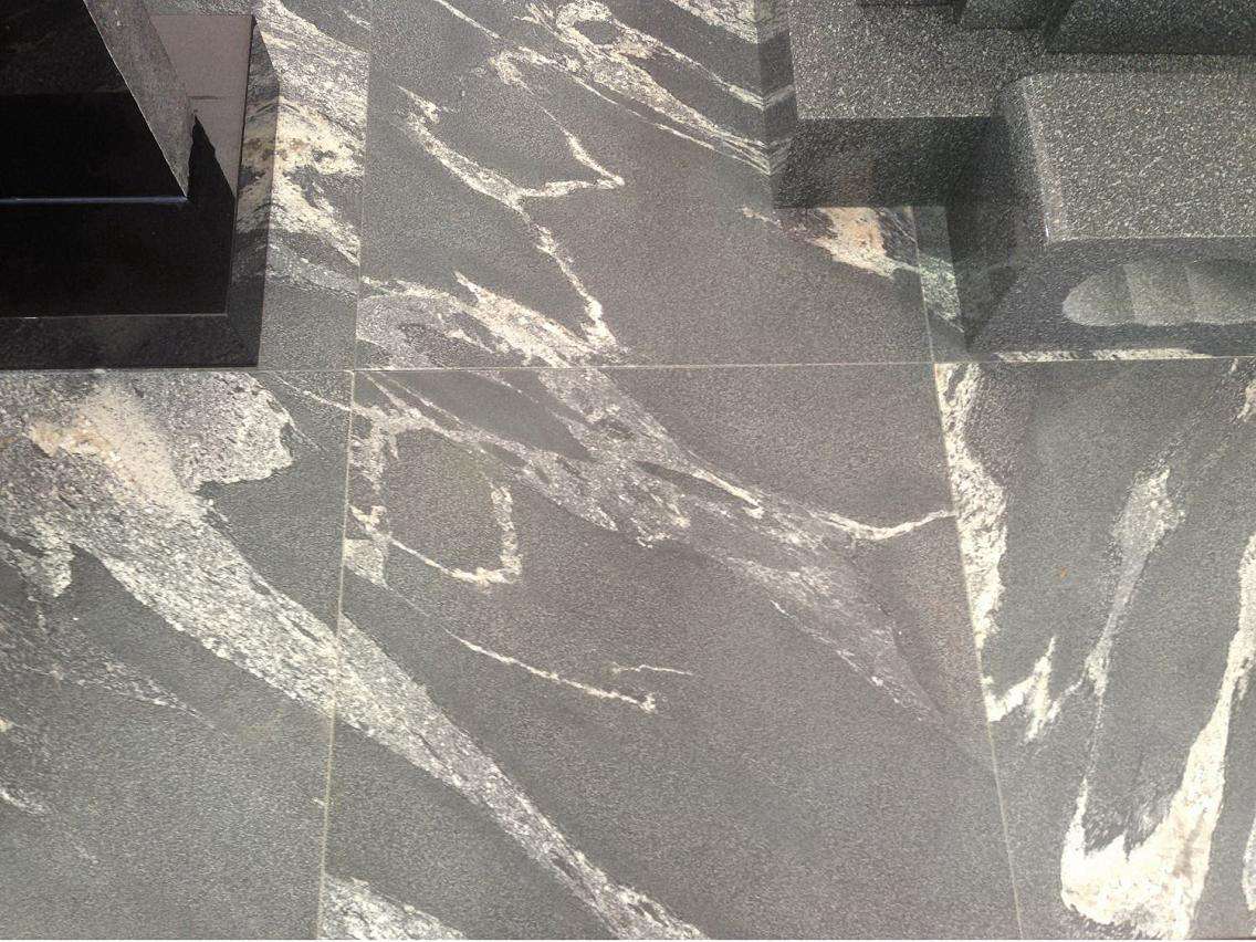 Virginia Mist Granite Leathered