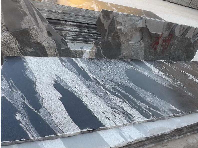 Jet Mist Granite Slabs