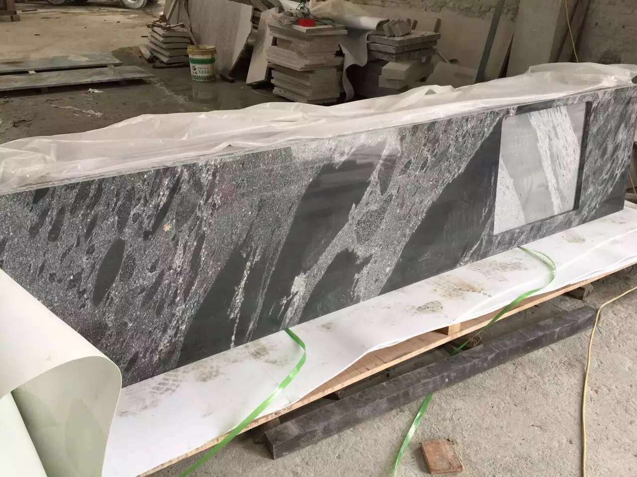 Jet Mist Granite Vanity Top1