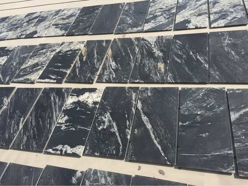 Cosmic Black Granite Paver