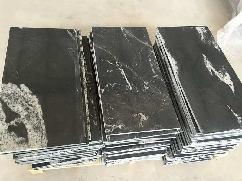 Cosmic Black Granite Tile